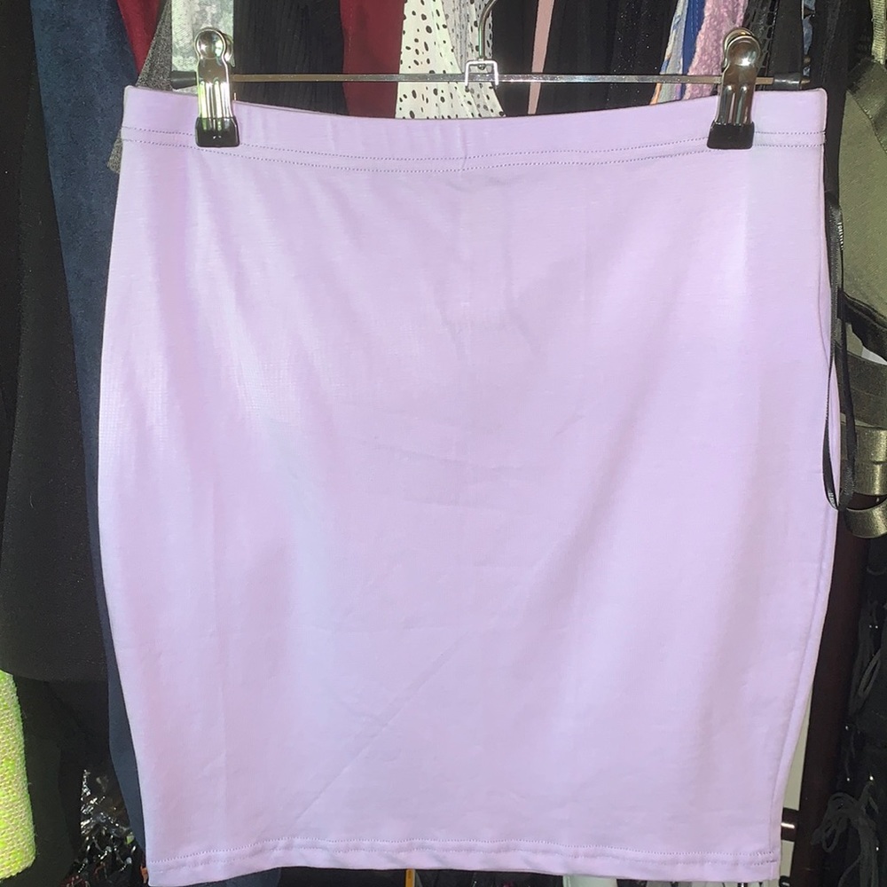 Purple skirt